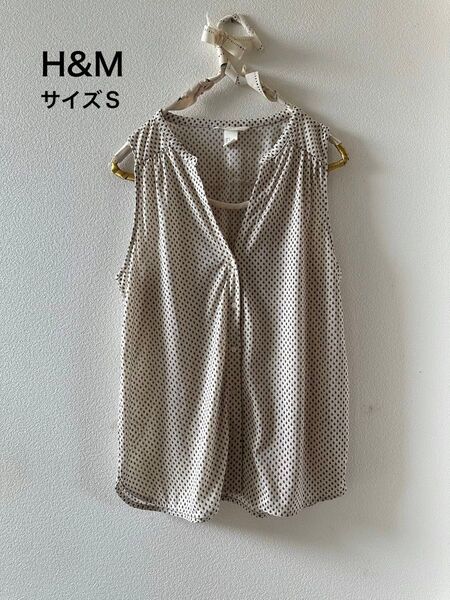 H&M ブラウス ノースリーブ シャツ