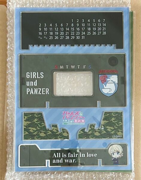 劇場版ガールズ&パンツァー最終章 アクリル万年カレンダー ダージリン