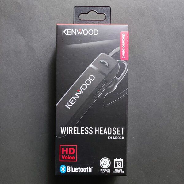 JVCケンウッド KENWOOD KH-M300-B 片耳ヘッドセット Bluetooth