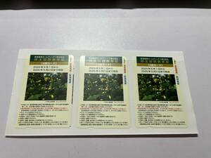 . sudden Hanshin holding s stockholder hospitality passenger ticket 4 times card (3 pieces set )2025/5/31 till ( free shipping )