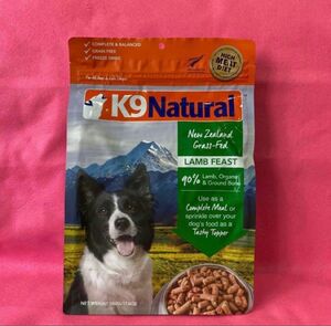 新品　未開封　正規品　K9ナチュラル　ラム・フィースト　グレインフリー500g 子羊肉　全犬種対応　リピーター様割引有ります