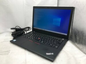 【Lenovo】ThinkPad T480 20L5CTO1WW Core i7-8550U メモリ16GB SSD512GB NVMe WEBカメラ 14インチ Windows10Home 中古ノートPC
