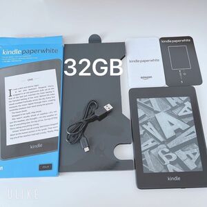 Kindle Paperwhite 第10世代 防水機能搭載 wifi 32GB ブラック 電子書籍リーダー Amazon