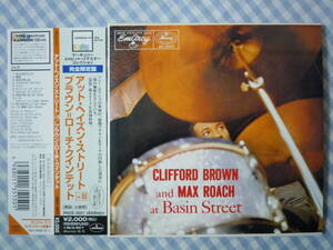 【CD】CLIFFORD BROWN MAX ROACH / at Basin Street+8 クリフォード・ブラウン マックス・ローチ 紙ジャケット Harold Land Richie Powell