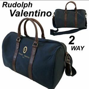 Rudolph Valentino ルドルフヴァレンティノ ボストンバッグ トラベルバッグ 2WAY