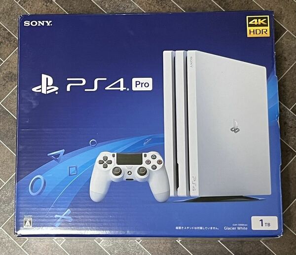 SONY プレイステーション4 PS4本体 PlayStation4 プレステ4 PRO グレイシャー ホワイト CUH-7200B