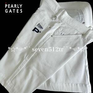  genuine article new goods 41346175 PEARLY GATES Pearly Gates /5( size L) super popular stretch shorts .. prevention *UV