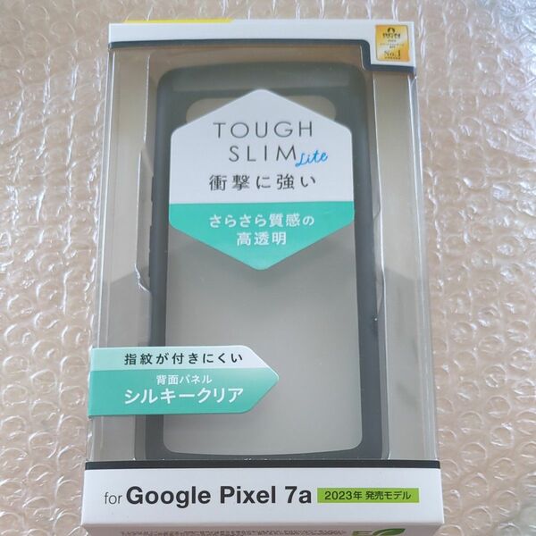 エレコム PM-P231TSLFCSBK Google Pixel 7a ケース ブラック 耐衝撃 スリム 軽量 指紋防止 マット