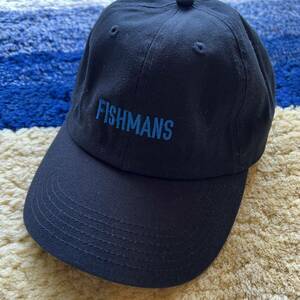 Fishmans キャップ フィッシュマンズ cap 帽子 HAT ブラック 黒 black