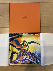 【未使用品】★エルメス スカーフ アルフィー 夜明け★HERMES カレ90★THE ALFEE 25周年記念 限定★シルク 高見沢俊彦 