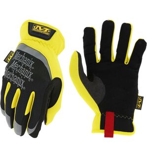 メカニクスウェア 保護手袋 ファストフィット イエロー M MFF-01-009 タッチスクリーン対応 洗濯可 バイク 自転車