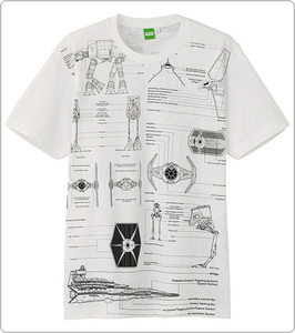 メカニックビーグル　ユニクロ スター・ウォーズ グラフィック Tシャツ 2013　未使用　