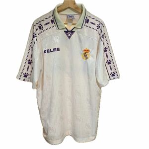 90s ケルメ 96-97 レアルマドリッド (H) #22 半袖 ユニフォーム Kelme リーグ用 