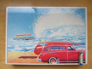  редкий * подлинная вещь bon мозаика Sale панель Club The Wave 500 деталь составная картинка 36,4 × 51,5cm нераспечатанный товар Showa Retro 