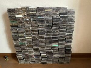 カセットテープ　350枚以上