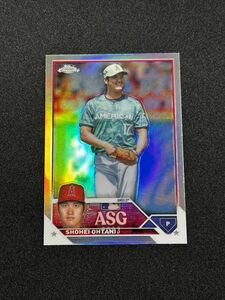 大谷翔平 2023 Topps Chrome Update Series 2023 All Star Game Refractor #ASGC-31 Shohei Ohtani MLB *説明必読