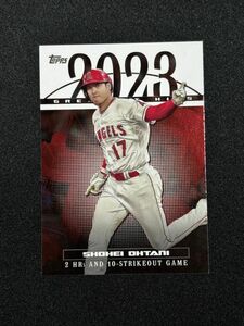 大谷翔平 2024 Topps Series1 2023 Greatest Hits #23GH-13 Shohei Ohtani MLB