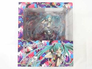 未開封 フィギュア 初音ミク グットスマイルカンパニー 初音ミク 1/8スケールキャラクター・ボーカル・シリーズ01Tel