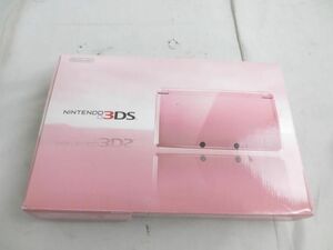 [ including in a package possible ] secondhand goods game Nintendo 3DS body CTR-001 Misty pink operation goods manual box charger equipped 