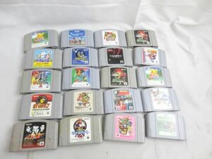 【同梱可】中古品 ゲーム NINTENDO 64 ソフト 20点 パーフェクトダーク 風来のシレン2 等 グッズセット