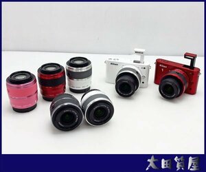 70)質屋出品【ジャンク品】Nikon Nikon1 J1/J2 ダブルズームキット 1NIKKOR 10-30 1：3.5-5.6 VR 1NIKKOR 30-110 1：3.8-5.6 VR1円～