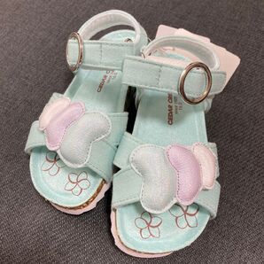 新品タグ付き ラメ入り ハート CEDAR CREST サンダル サイズ 16cm