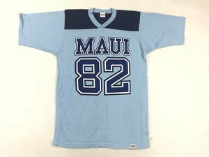 古着 16511 M 半袖 Tシャツ USA コットン ビンテージ オリジナル vintage 60 70 80 90 マウイ maui ナンバー フットボール