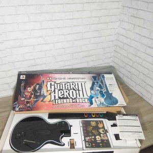 6019 【PS3】ジャンク品 XBOX360 ギターヒーロー3専用 ワイヤレス ギターコントローラー 現状品 GUITAR HERO3 BLJS-10015 音楽ゲーム