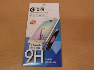 (29687)Tempered Glass iPhone6splus/6plus用　硬度9H/厚さ0.33mm　未使用