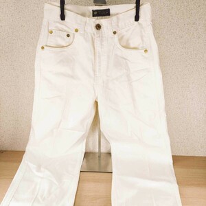 Hunting World ハンティングワールド ジーパン サイズ29 イタリア製 デニムパンツ ボトムス ホワイト系 ジーンズ デニム 衣類 服 パンツ
