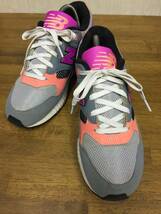 New Balance W５３０BWY グレー/ピンク/黒 ２６．５Ｂ USED ランニング_画像1