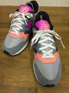 New Balance W530BWY gray / pink / black 26.5B USED running 