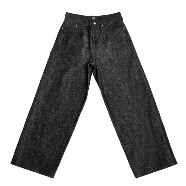 TSY ORIGINAL WIDE STRAIGHT DENIM BLACK