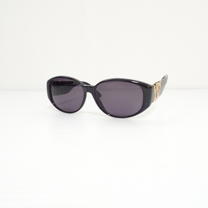 #axzg イヴサンローラン Yves Saint Laurent サングラス 黒 薄紫 ロゴ 31-5506 レディース [855440]
