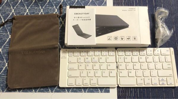 ワイヤレスポケット折りたたみキーボード
