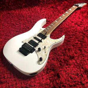 エレキギター アイバニーズ RG350DX ホワイト アーム バンド 機材 アートアンドビーツ 動作確認済み