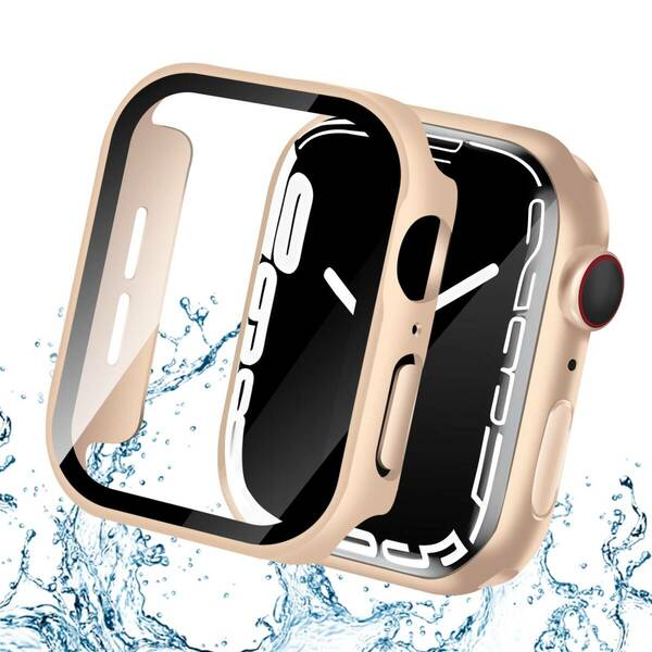 【人気商品】対応 Apple Watch ケース 40mm IP68 防水ケース 3D直角エッジデザイン アップルウォッチSE2/