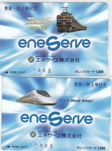 ＪＲ西日本フリー「eneServe2種」使用済み