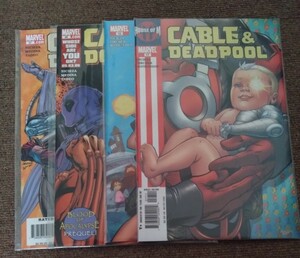 Cable & Deadpool/ кабель & dead бассейн #17,18~#26,27 комплект 4 шт. X men X men American Comics 