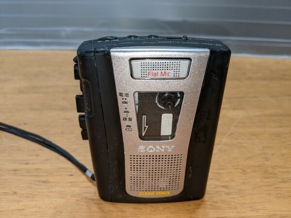 IY1862 SONY TCM-36 カセットレコーダー/カセットテープ再生 録音 ポータブルプレーヤー/ソニー 再生のみ確認OK 現状品 JUNK 送料無料 