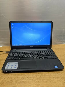 IY1175 DELL Indpiron15 Windows8 15.6インチ/ノートパソコン/デル 動作品 現状品