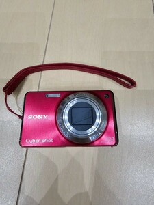 ジャンク　 SONY Cyber-shot DSC-W270 レッド コンパクトデジタルカメラ