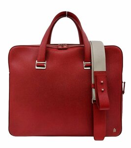  unused goods!dunhill[ Dunhill ] wing The -2WAY leather briefcase business bag (4562)