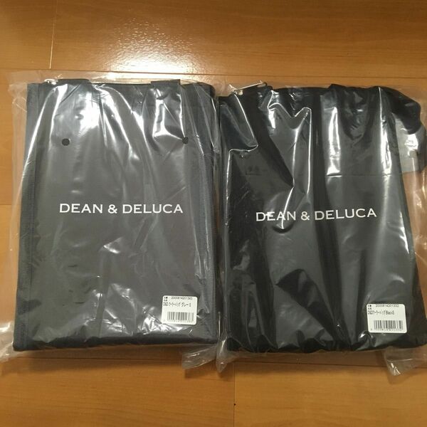 ディーンアンドデルーカ　DEAN&DELUCA 保冷　保冷バッグ　クーラーバッグ　グレー　ブラック