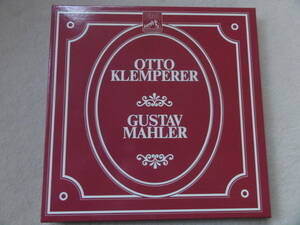 即決 ワンオーナー未使用品　独EMI 8LP BOXオットー・クレンペラー マーラー/交響曲集、大地の歌 
