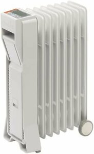  You Rex (eureks) oil heater ( heating standard :3-8 tatami ) LFX series ivory white ###LFX8BH-IW###