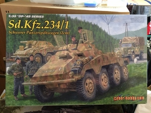 ☆希少☆ ドラゴン 1/35 6298　Sd.Kfz.234/1