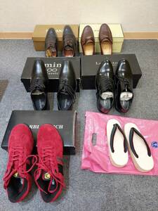 [EKA-9065aMY] 1 jpy ~ shoes sneakers business shoes geta . summarize size various tag attaching have business formal secondhand goods long-term keeping goods 