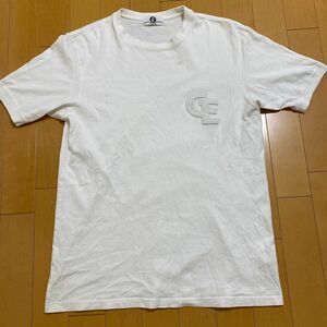 90s グッドイナフ GOODENOUGH フェルトワッペン Tシャツ ホワイト 半袖Tシャツ