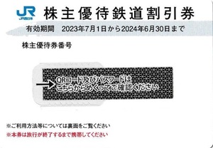 6/30 till valid!!JR west Japan stockholder hospitality railroad discount ticket *3. free shipping **